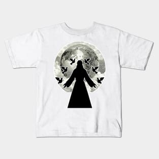 Jesus Christ lord of the earth Kids T-Shirt